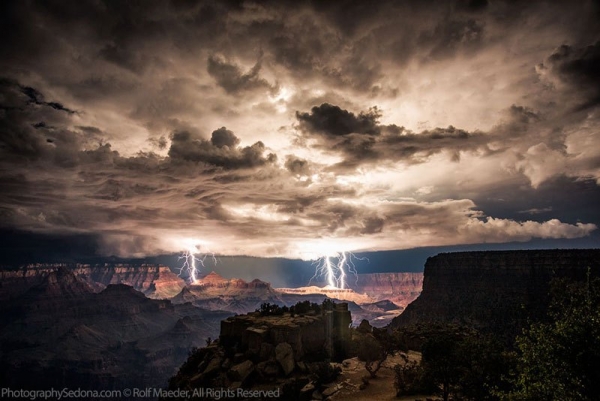 Light Show at the Grand Canyon